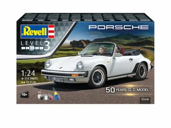 Revell Porsche 50 Years G Model Cabriolet 1/24 Scale 05646 Gift Set