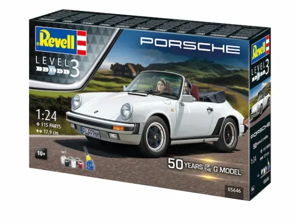 Revell Porsche 50 Years G Model Cabriolet 1/24 Scale 05646 Gift Set