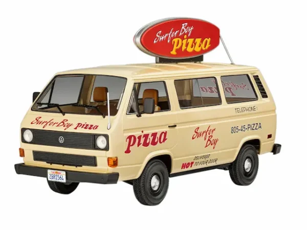 Revell Surfer Boy VW Pizza Van T3 Stranger Things 1/25 Scale 07725