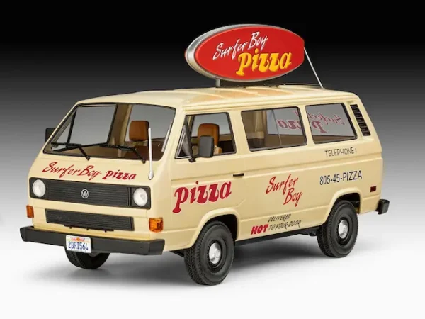 Revell Surfer Boy VW Pizza Van T3 Stranger Things 1/25 Scale 07725