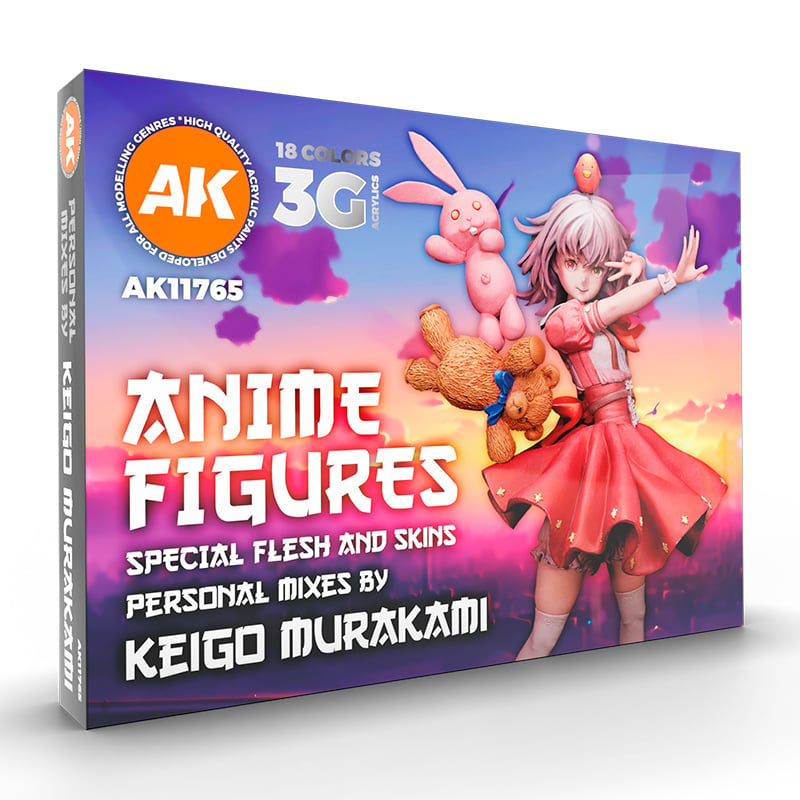 AK Interactive Set  Anime Figures