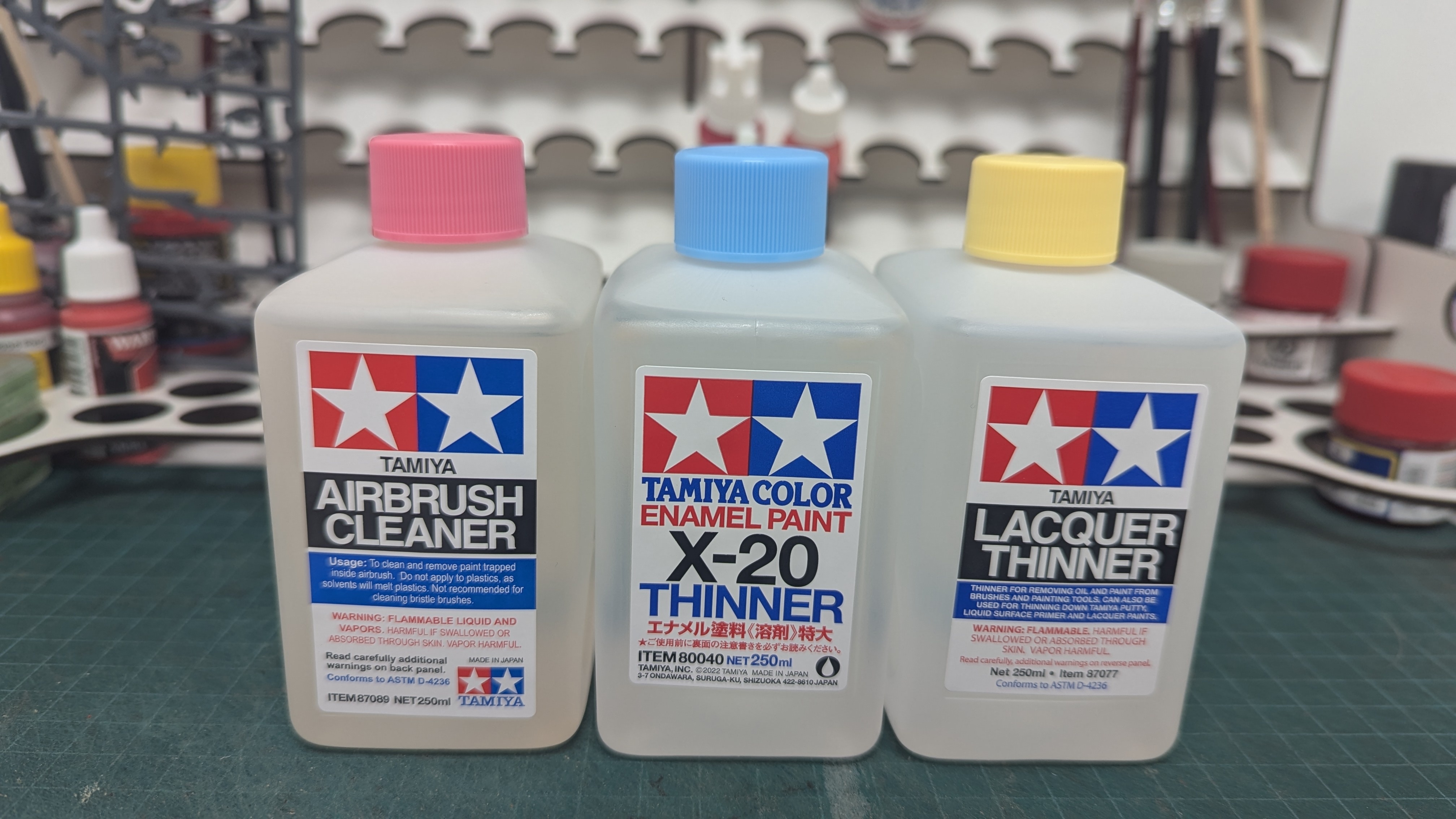 Tamiya Paint Thinners and Cleaners