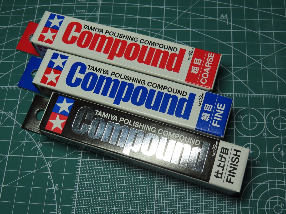 Tamiya Finishing Compounds