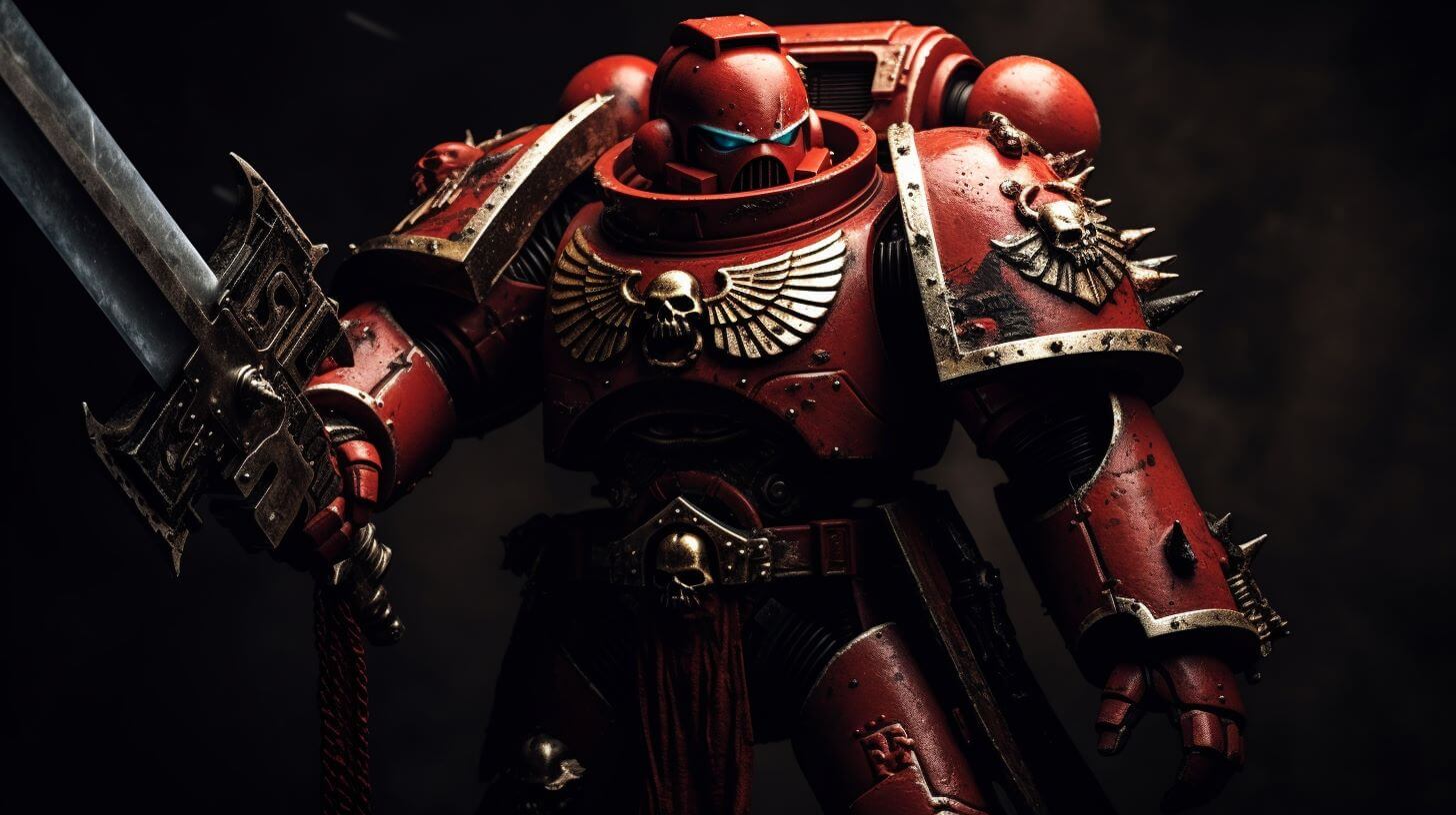 Top down lighting with shallow depth of field - Warhammer 40k Grimdark