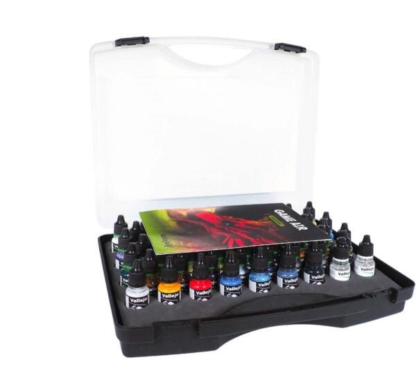 Vallejo Game Air Creative Full Collection Case of 60 Paints 72185 Contents