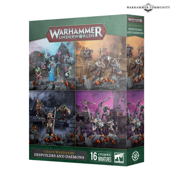 Warhammer Underworlds Chaos Warbands Despoilers and Daemons 34-005