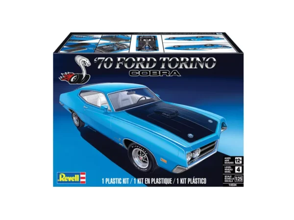 Revell 1970 Ford Torino Cobra 1/25 Scale RMX 14534