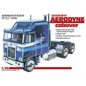 AMT Kenworth Aerodyne Cabover Tractor Truck 1/25 Scale 1463