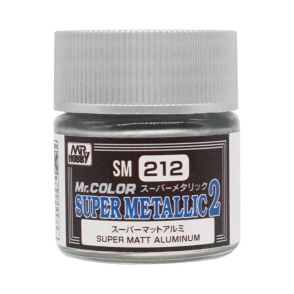 Mr Color Super Metallic 2 Super Matt Aluminum SM212