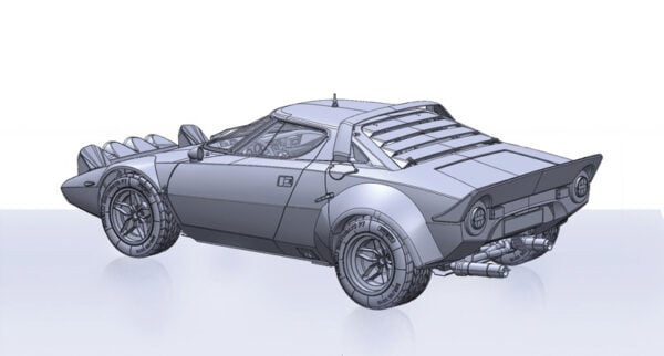 Italeri Lancia Stratos HF Gr.4 1977 Montecarlo 1/12 Scale 4714