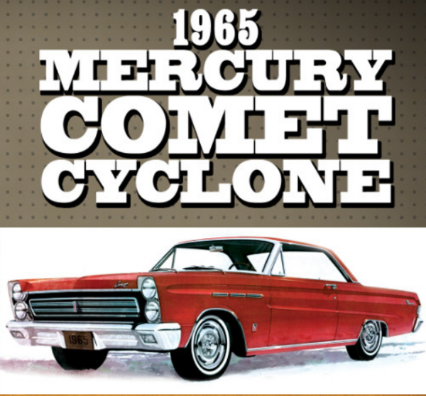 Moebius 1965 Mercury Cyclone A/FX The Comet 1/25 Scale MOE1223