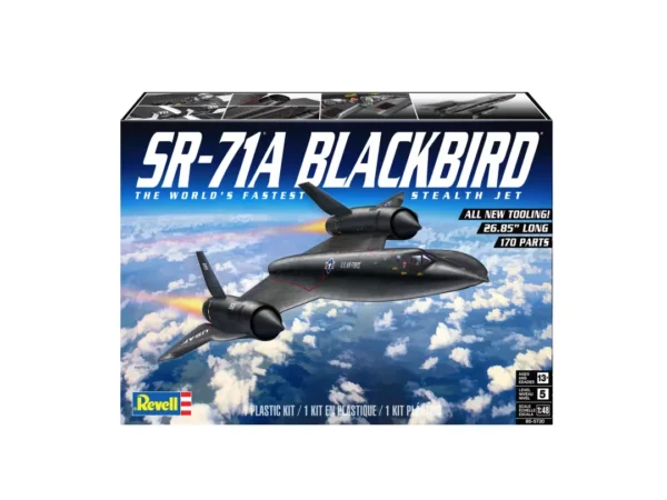 Revell SR-71A Blackbird Stealth Jet 1/48 Scale RMX 85-5720