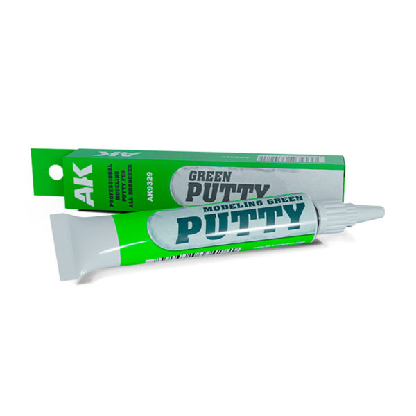 AK Interactive Modeling Green Putty High Quality 9329