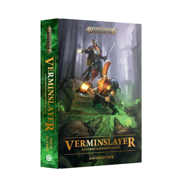 Black Library Warhammer Age of Sigmar Verminslayer by Gotrek Gurnisson Hardback BL3177 Cover