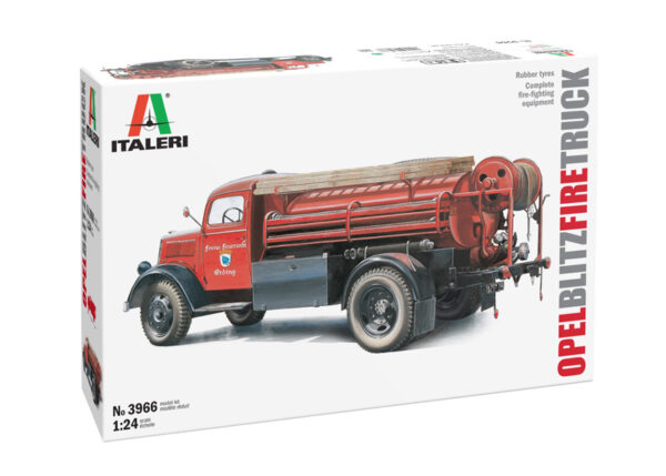 Italeri Opel Blitz Fire Truck 1/24 Scale 3966