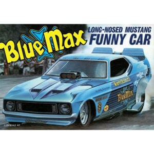 MPC Blue Max Long-Nosed Mustang Funny Car 1/25 Scale MPC930