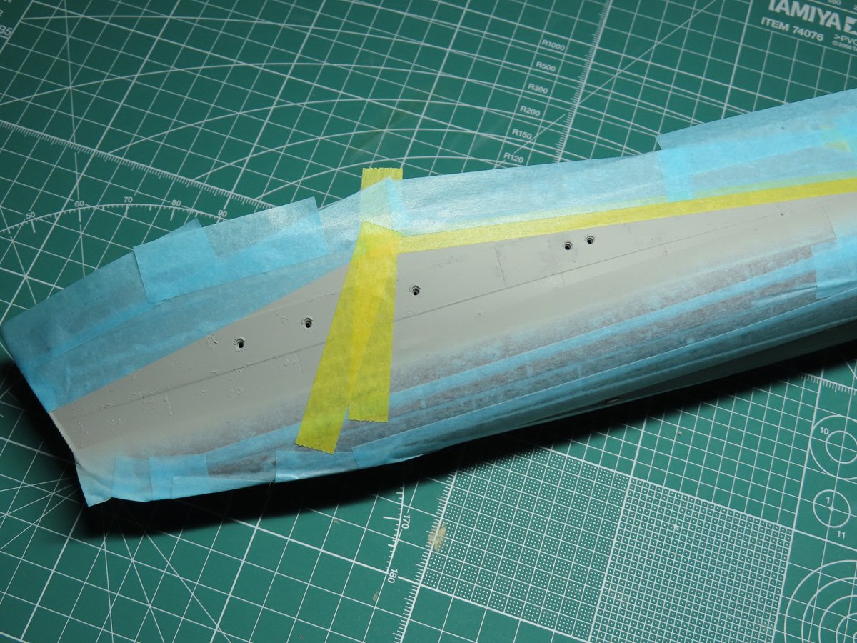 Adding More Masking Tape