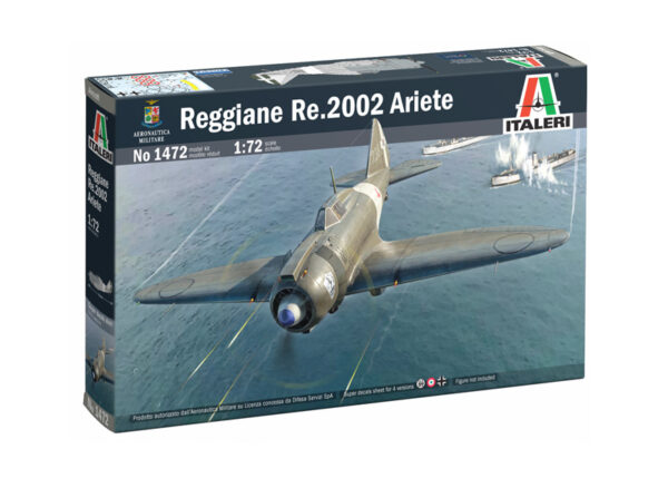 Italeri Reggane Re.2002 Ariete Aeronautica Militare 1/72 Scale 1472