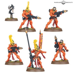 Warhammer 40000 Aeldari Fire Dragons 46-46