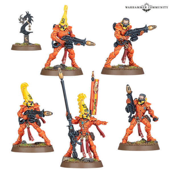 Warhammer 40000 Aeldari Fire Dragons 46-46