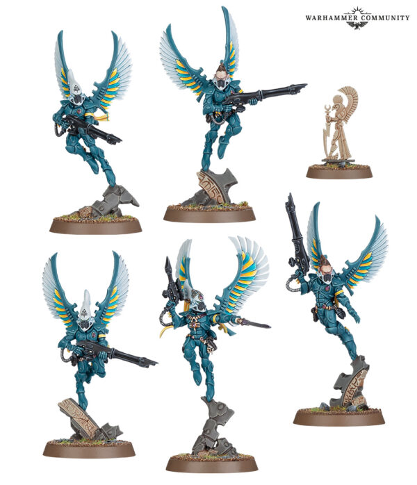 Warhammer 40000 Aeldari Swooping Hawks 46-47