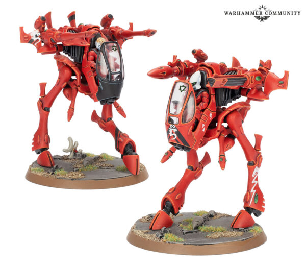 Warhammer 40000 Aeldari War Walkers 46-18