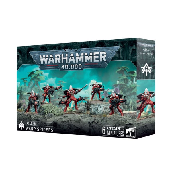 Warhammer 40000 Aeldari Warp Spiders 46-43 Package Box