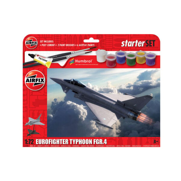 Airfix Eurofighter Typhoon FGR.4 1/72 Scale A55016 Starter Model Set