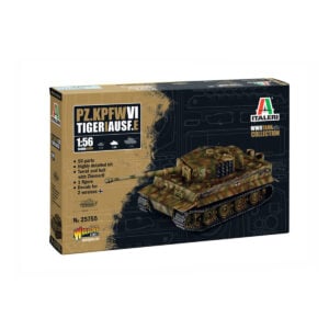 Italeri Pz.KPFW VI Tiget I Aust.E Tank Warlord Games 1/56 Scale 25755