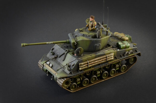 Italeri Sherman M4A3E8 Fury Tank Warlord Games 1/56 Scale 25772