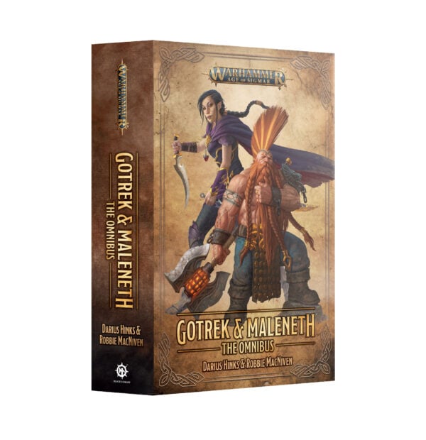 Black Library Warhammer Age of Sigmar Gotrek and Maleneth The Omnibus Paperback BL3216 Cover