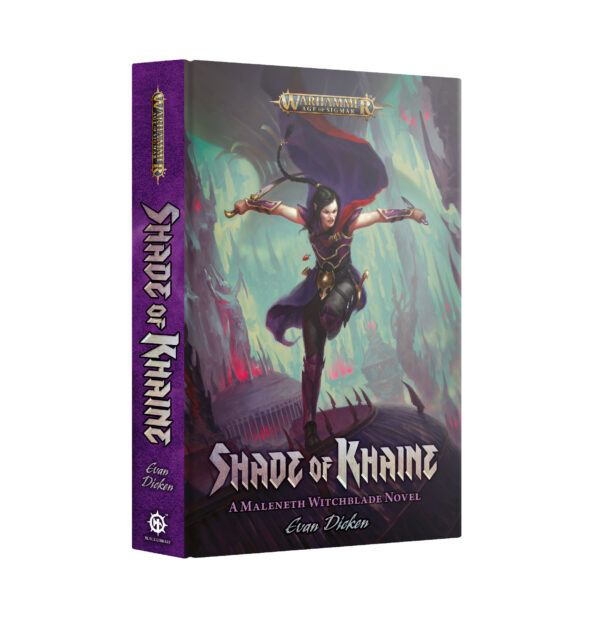 Black Library Warhammer Age of Sigmar Maleneth Witchblade Shade of Khaine Hardback BL3221 Cover