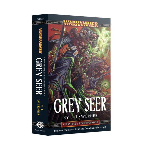 Black Library Warhammer Grey Seer Paperback BL204 Cover