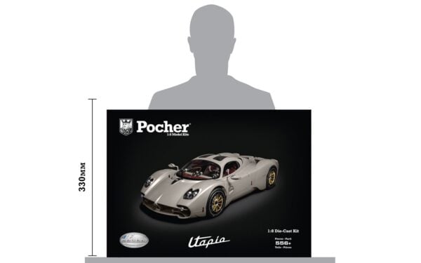 Pocher Pagani Utopia Coupe Rinascimento Lucido 1/8 Scale HK120