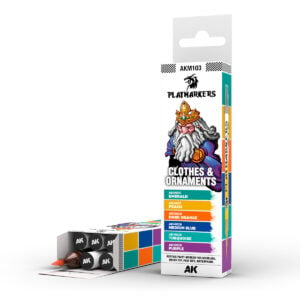 AK Interactive Playmarkers Set Pack of 6 Clothes and Ornaments Playmarker Set M103