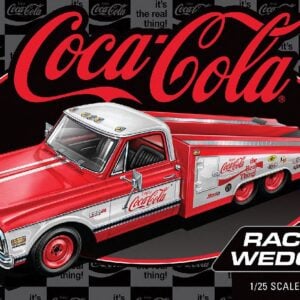 AMT 1972 Chevy Pickup Racers Wedge Ramp Truck Coca Cola 1/25 Scale 1506