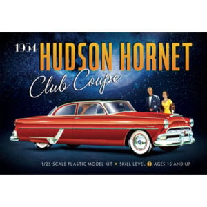 Moebius Models 1954 Hudson Hornet Club Coupe 1/25 Scale 1213