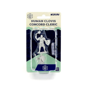 Wizkids Critical Role Unpainted Miniatures Wave 1 Human Clovis Concord Cleric Male 90385