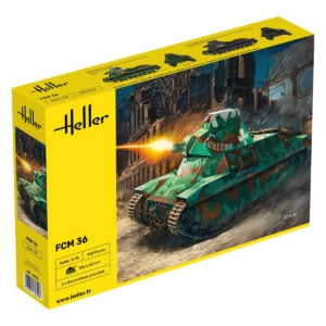 Heller 1936 FCM 36 Char leger Modele Light Infrantry Tank 1/35 Scale 30322