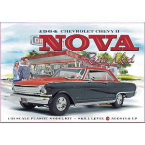 Moebius Models 1964 Chevy II Nova Resto Mod 1/25 Scale 2321